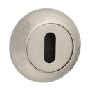 Atlantic Mediterranean Key Escutcheon On 'C' (Satin Nickel)