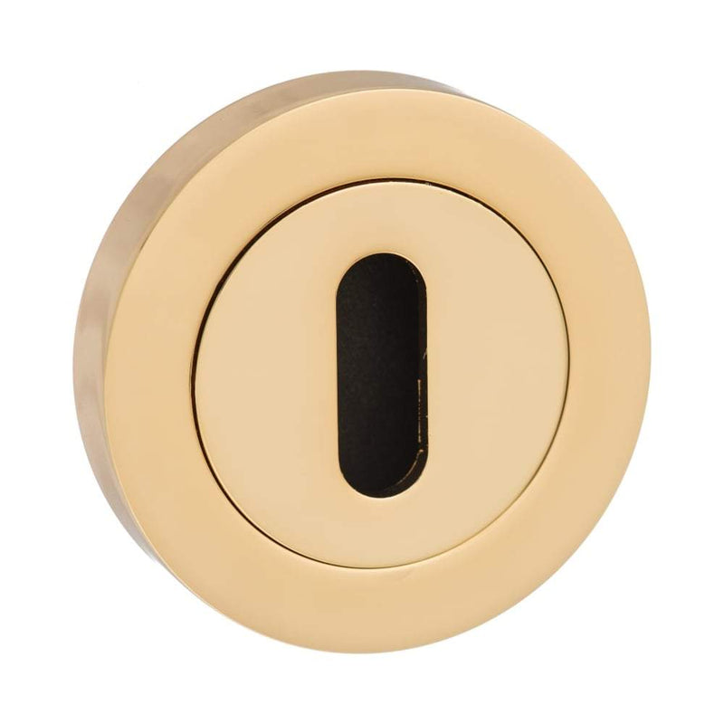 Atlantic Mediterranean Key Escutcheon (Brass Plated)