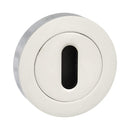 Atlantic Mediterranean Key Escutcheon (Polished Chrome)
