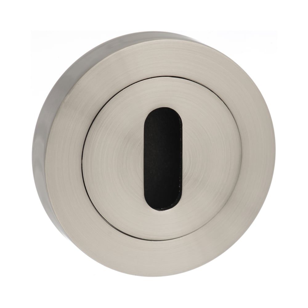 Atlantic Mediterranean Key Escutcheon (Satin Nickel)