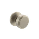 Atlantic Boulton Solid Brass Stepped Mortice Knob on Concealed Fix Rose - Satin Nickel - Door Supplies Online