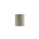 Atlantic Watson Cylinder Knurled Cabinet Knob on Concealed Fix - Satin Nickel