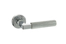 Atlantic Cartwright Designer Lever on Round Rose - Polished Chrome - Door Supplies Online