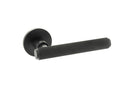 Atlantic Stephenson Designer Lever on 5mm Slimline Round Rose - Matt Black