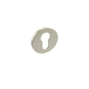 Atlantic Euro Escutcheon on 5mm Slimline Round Rose - Polished Nickel - Door Supplies Online