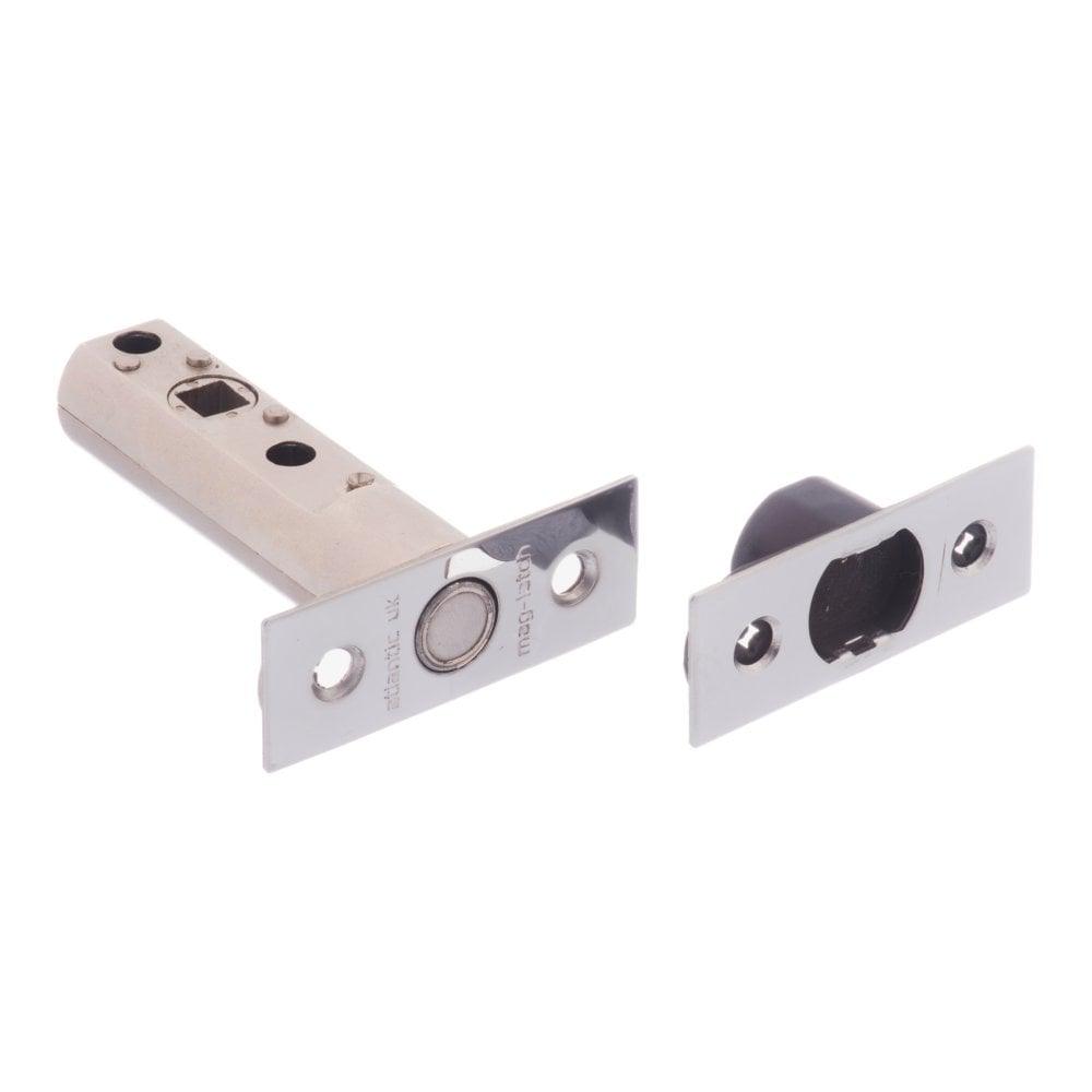 Atlantic 3" Magnetic Tubular Latch (Polished Chrome) - Door Supplies Online