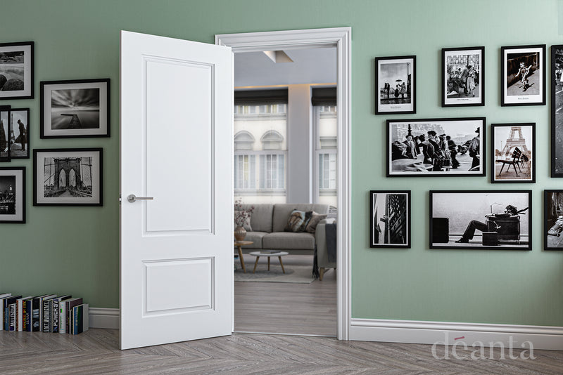 Deanta White Primed Madison Internal door