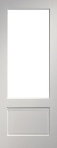 Deanta White Primed Madison Clear Glazed internal door