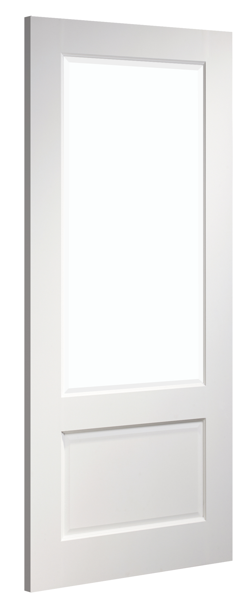 Deanta White Primed Madison Clear Glazed internal door