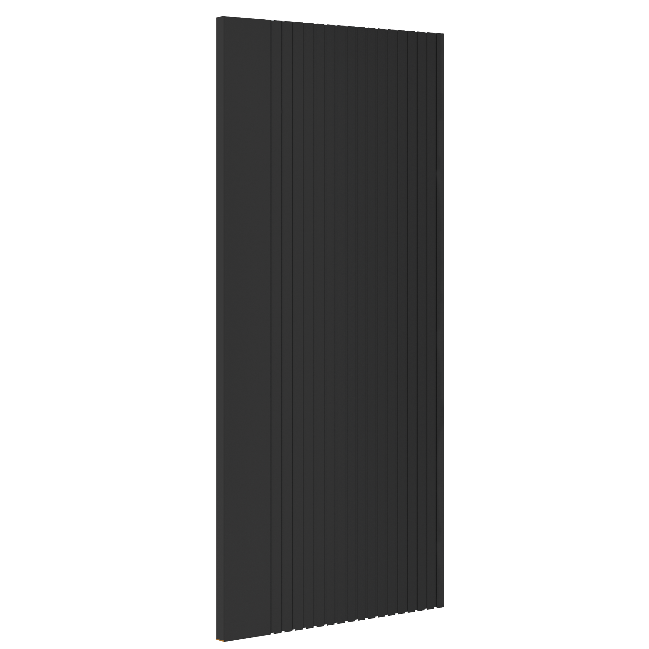 Pre-Assembled Malmo Black Prefinished Door Set