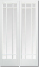 LPD Solid White Primed Manhattan Pair Internal door