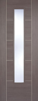 LPD Medium Grey Glazed Vancouver Internal door