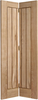 LPD Pre-Finished Oak Mexicano Bi-Fold Internal door
