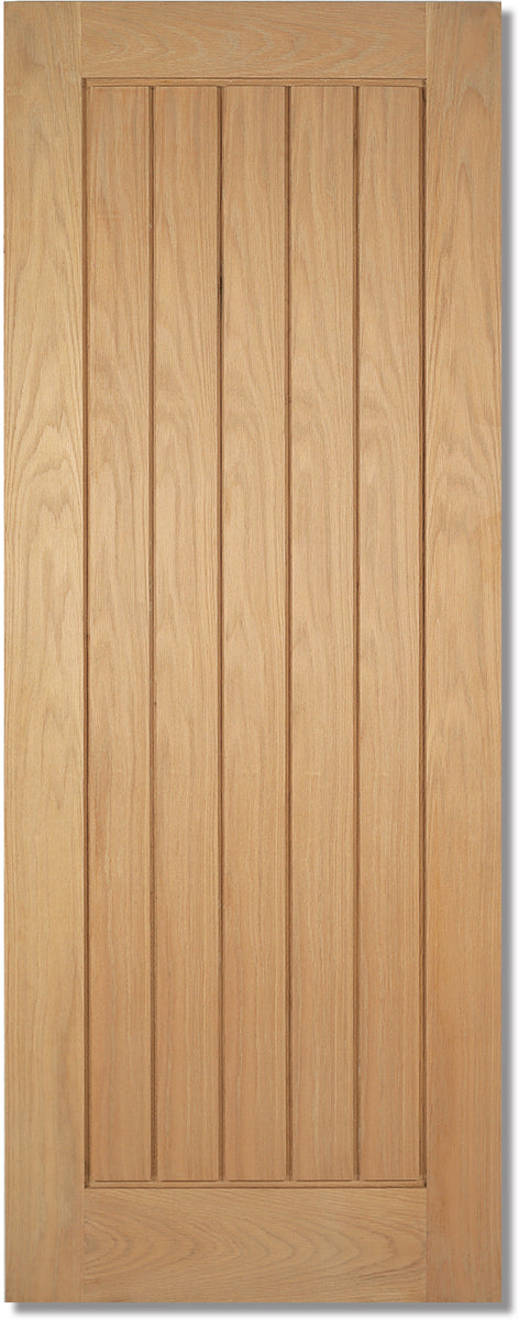 LPD Prefinished Oak Mexicano Fire Door