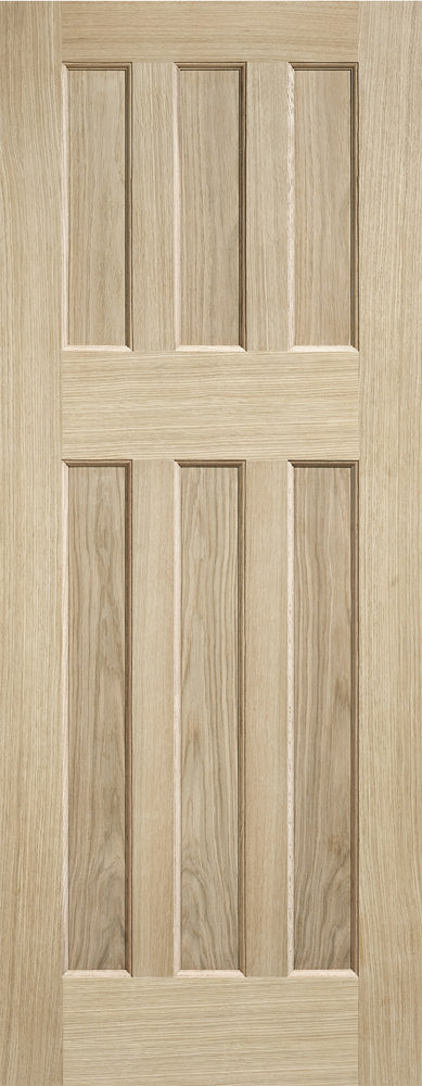 LPD Nostalgia Oak DX 60's Style Fire Door