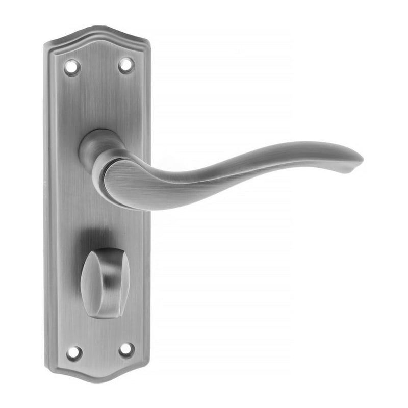 Atlantic Warwick Lever on WC Turn Backplate (Matt Gun Metal)