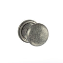 Atlantic Harrogate Mortice Knob (Distressed Silver)