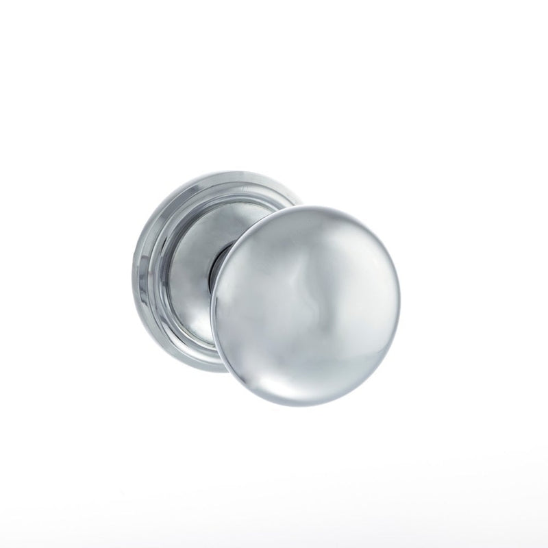 Atlantic Harrogate Mortice Knob (Polished Chrome)