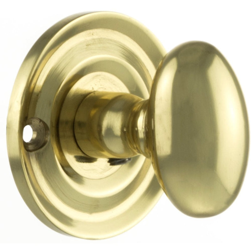 Atlantic Old English Round WC Turn & Release (Polished Brass)