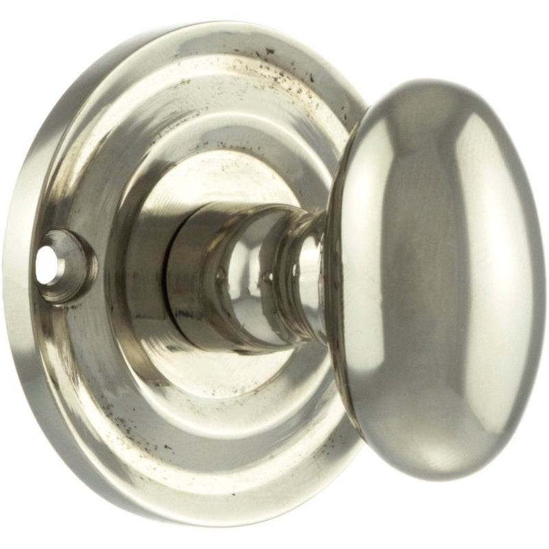 Atlantic Old English Round WC Turn & Release (Polished Nickel)