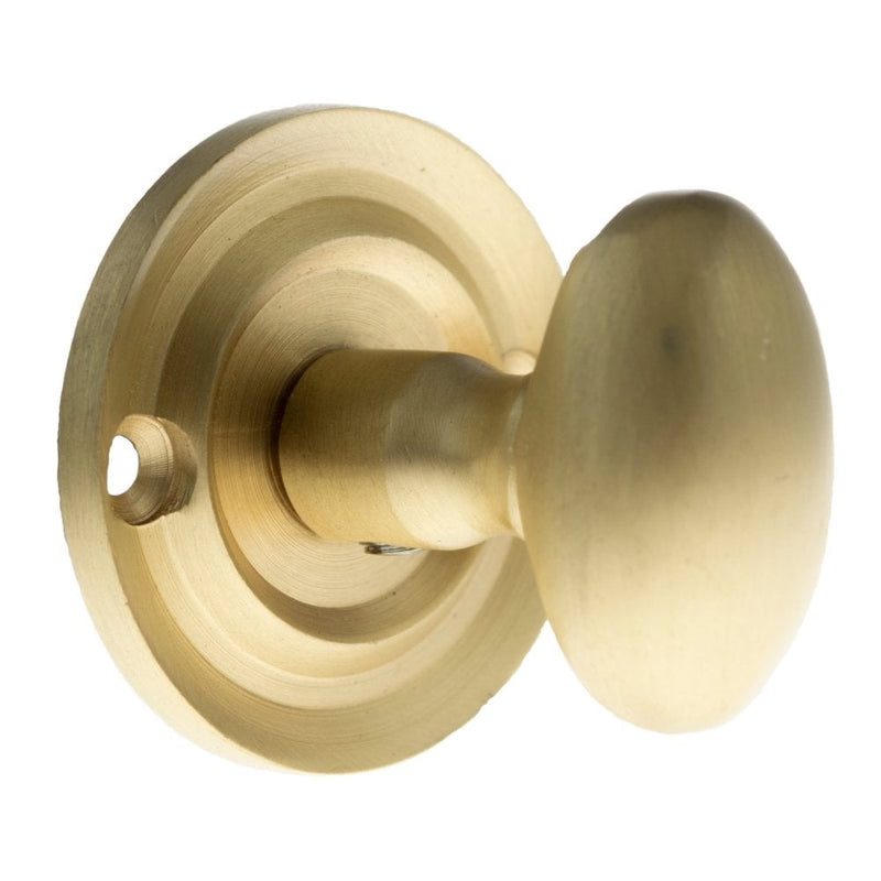 Atlantic Old English Round WC Turn & Release (Satin Brass)