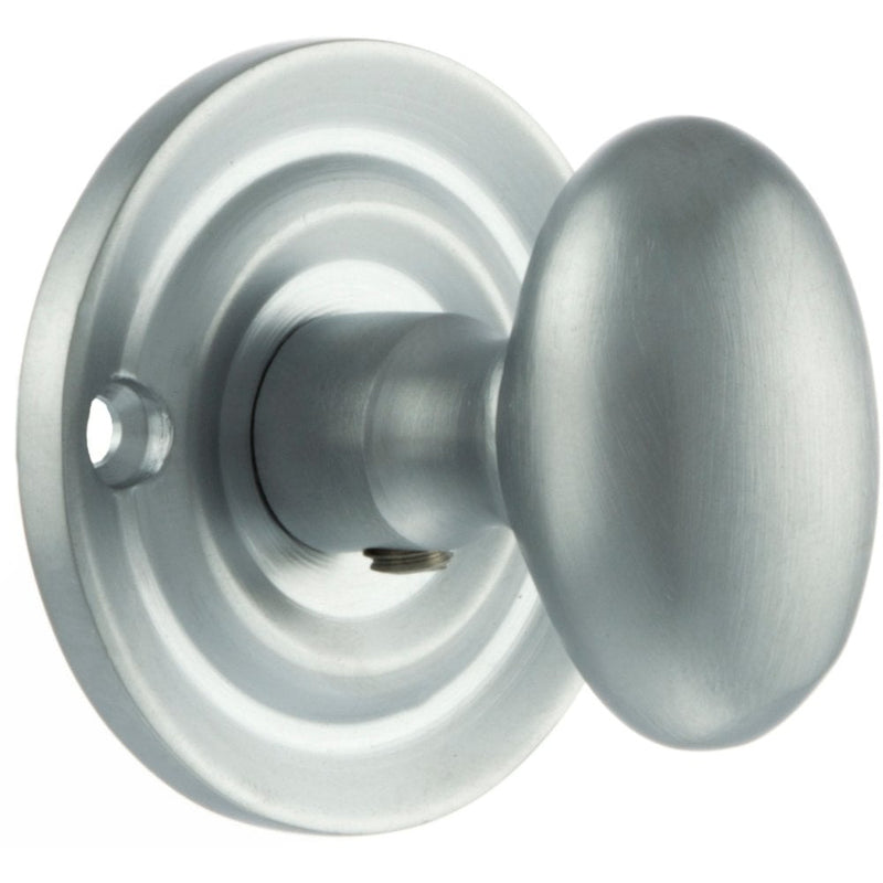 Atlantic Old English Round WC Turn & Release (Satin Chrome)