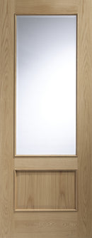 XL Joinery Oak Andria Clear Bevelled Glass RM