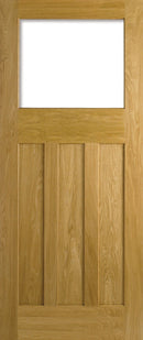 LPD Nostalgia Oak DX 30's Style Unglazed Internal door 