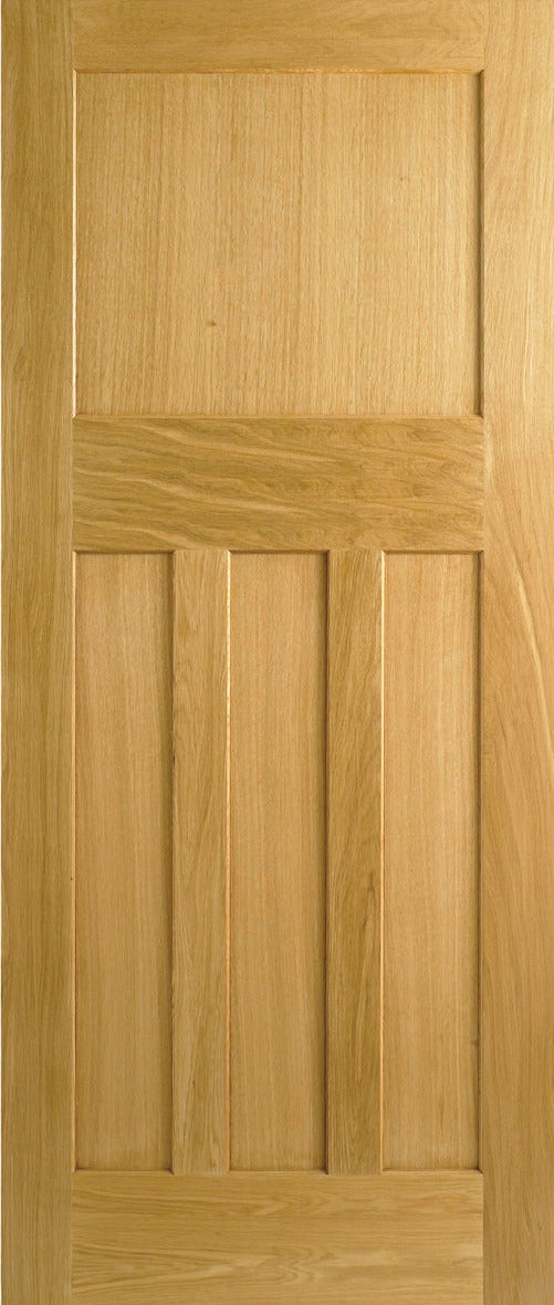 LPD Nostalgia Oak DX 30's Style Fire Door