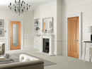 LPD Oak Eindhoven Clear Glazed Pre-finished Internal door
