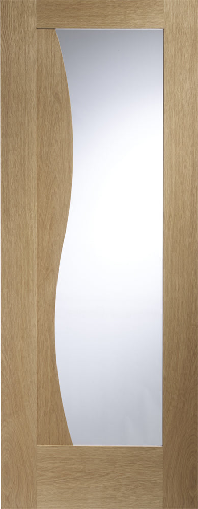 XL Joinery Oak Emilia Clear Glazed