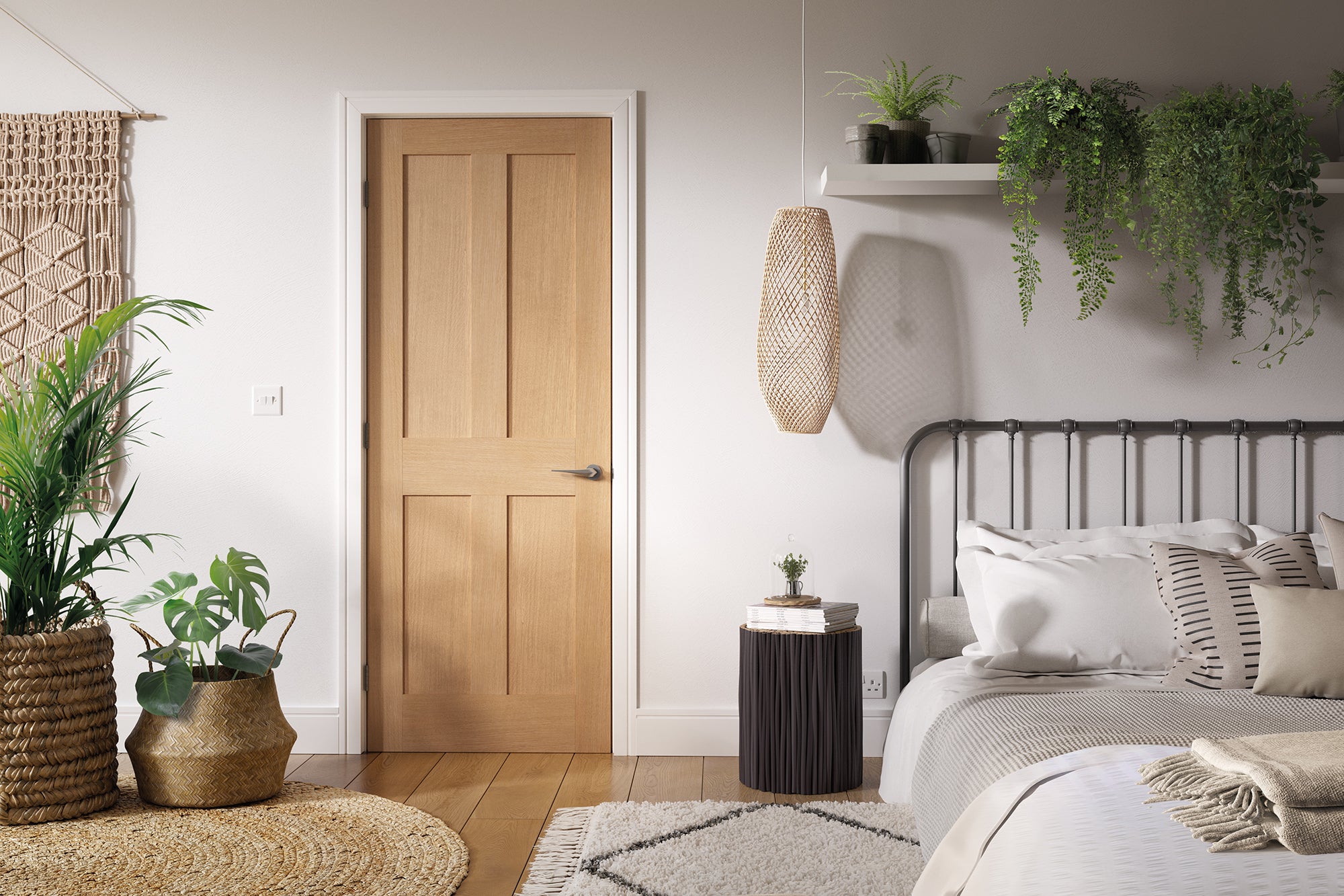 LPD Oak London Fire Door