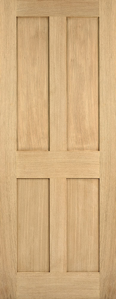 LPD Pre-finished Oak London Fire Internal door