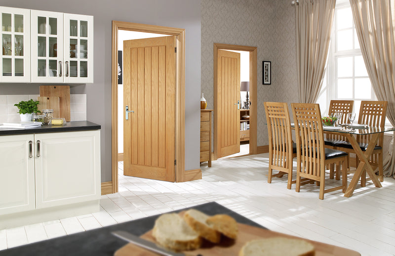 LPD Prefinished Oak Mexicano Fire Door Internal door