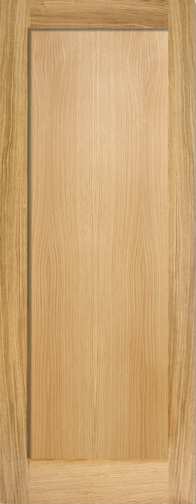 LPD Oak Pattern 10 One Panel Fire Door