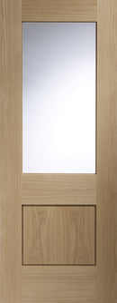 Internal door XL Joinery Oak Piacenza Clear Glazed