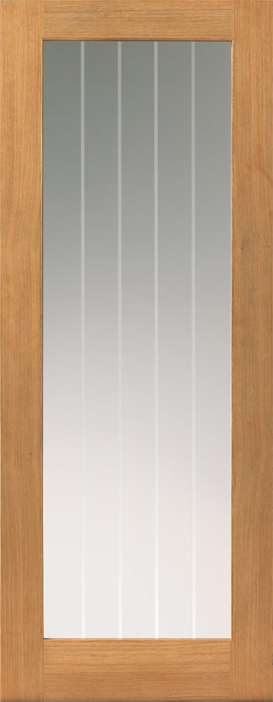 JB Kind River Oak Thames 1L Fire Door