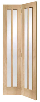 XL Joinery Oak Worcester Clear Glazed Bi-Fold