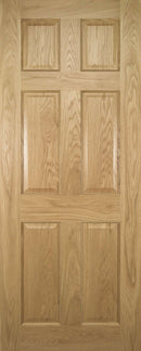 Pre-Assembled Oak Oxford Pre-Finished Door Set