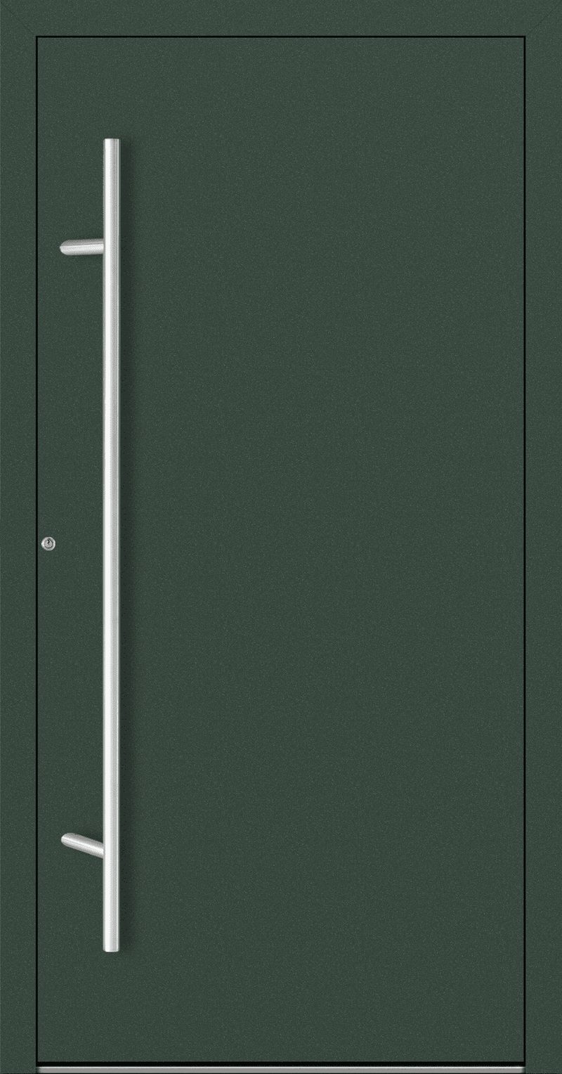 Turenwerke SL75 Design 00 Aluminium Door - Green RAL6009