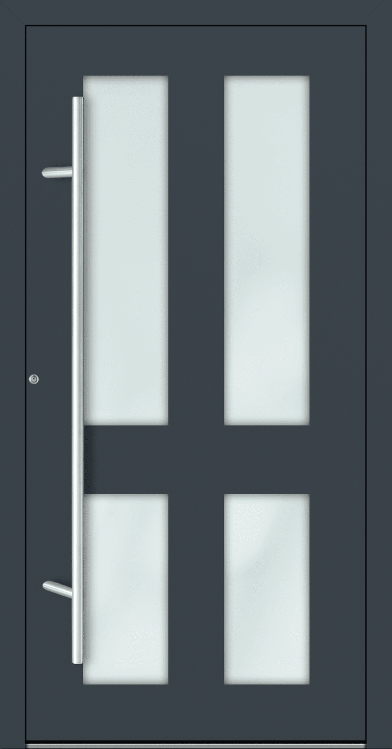 Turenwerke SL75 Design 09 Aluminium Door - Anthracite RAL7016