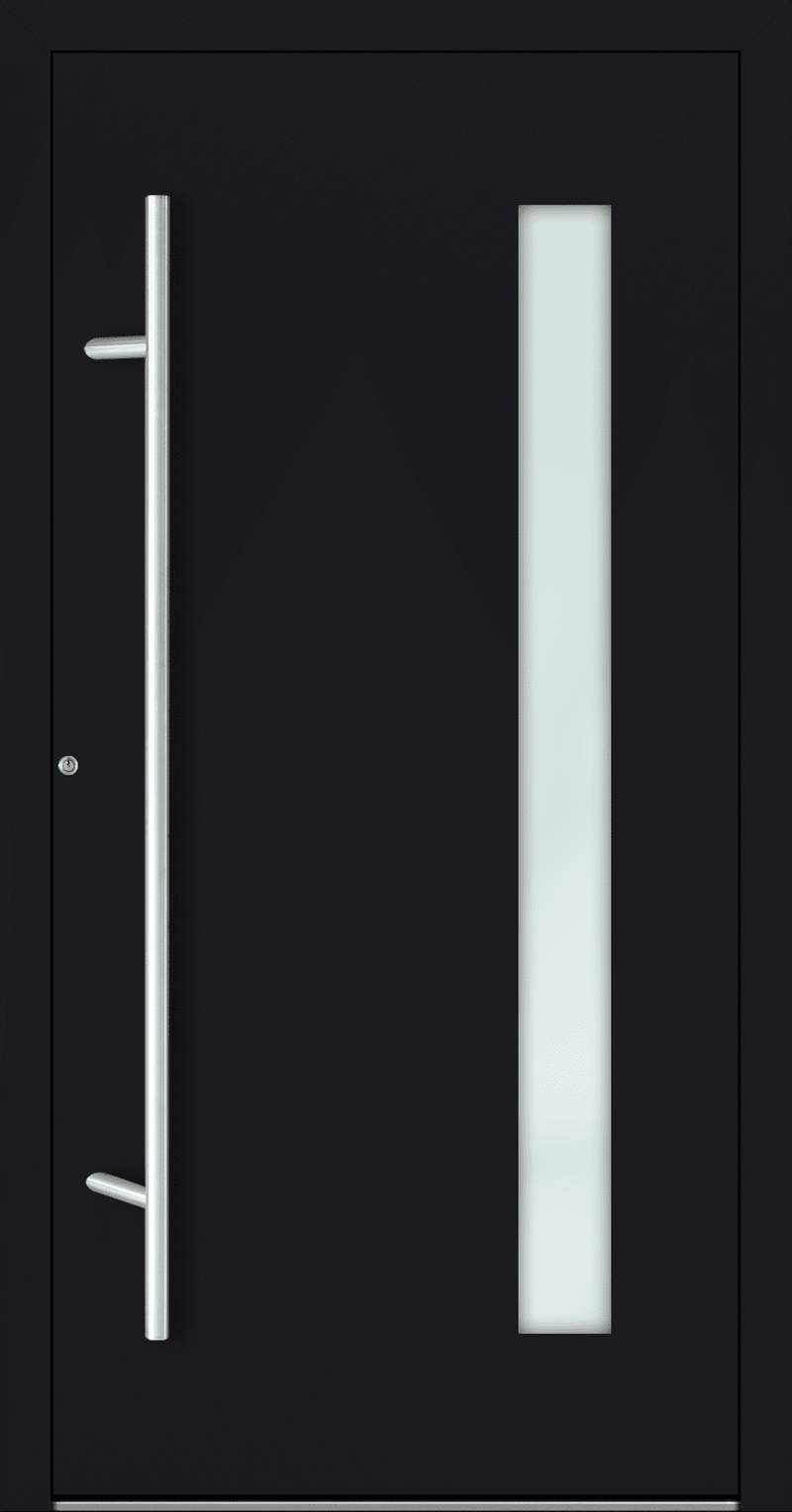 Turenwerke SL75 Design 04 Aluminium Door - Black RAL9005