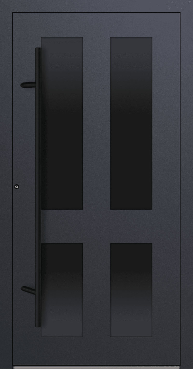 Turenwerke SL75 Design 29 Aluminium Door - Anthracite White - Blackline