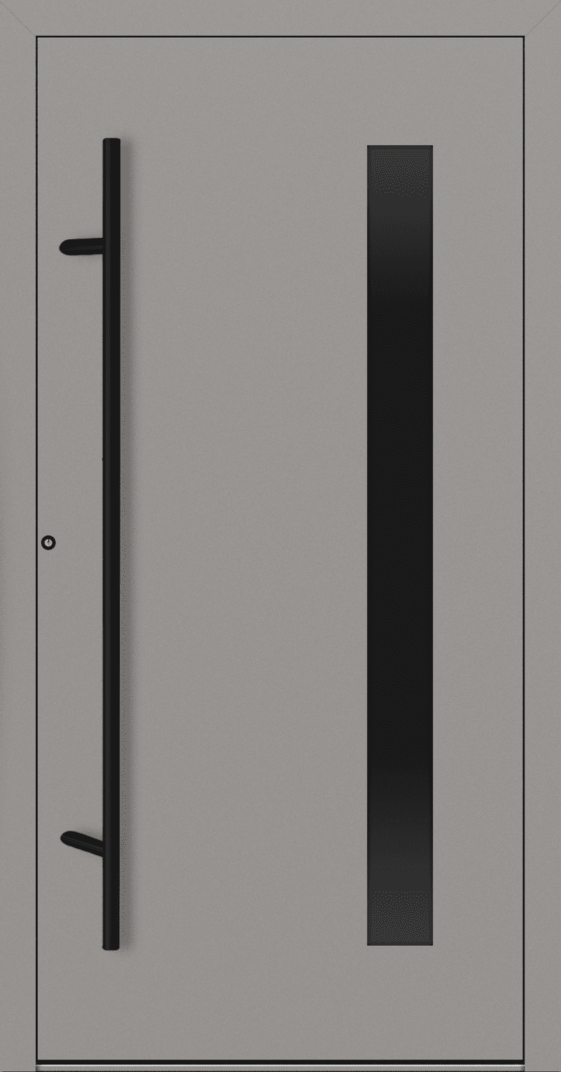 Turenwerke SL75 Design 24 Aluminium Door - Grey White - Blackline