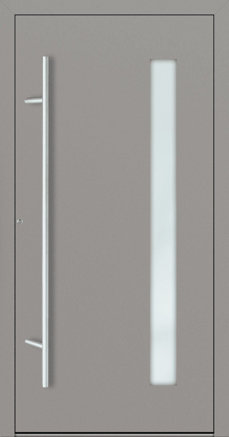 Turenwerke SL75 Design 04 Aluminium Door - Grey RAL9007