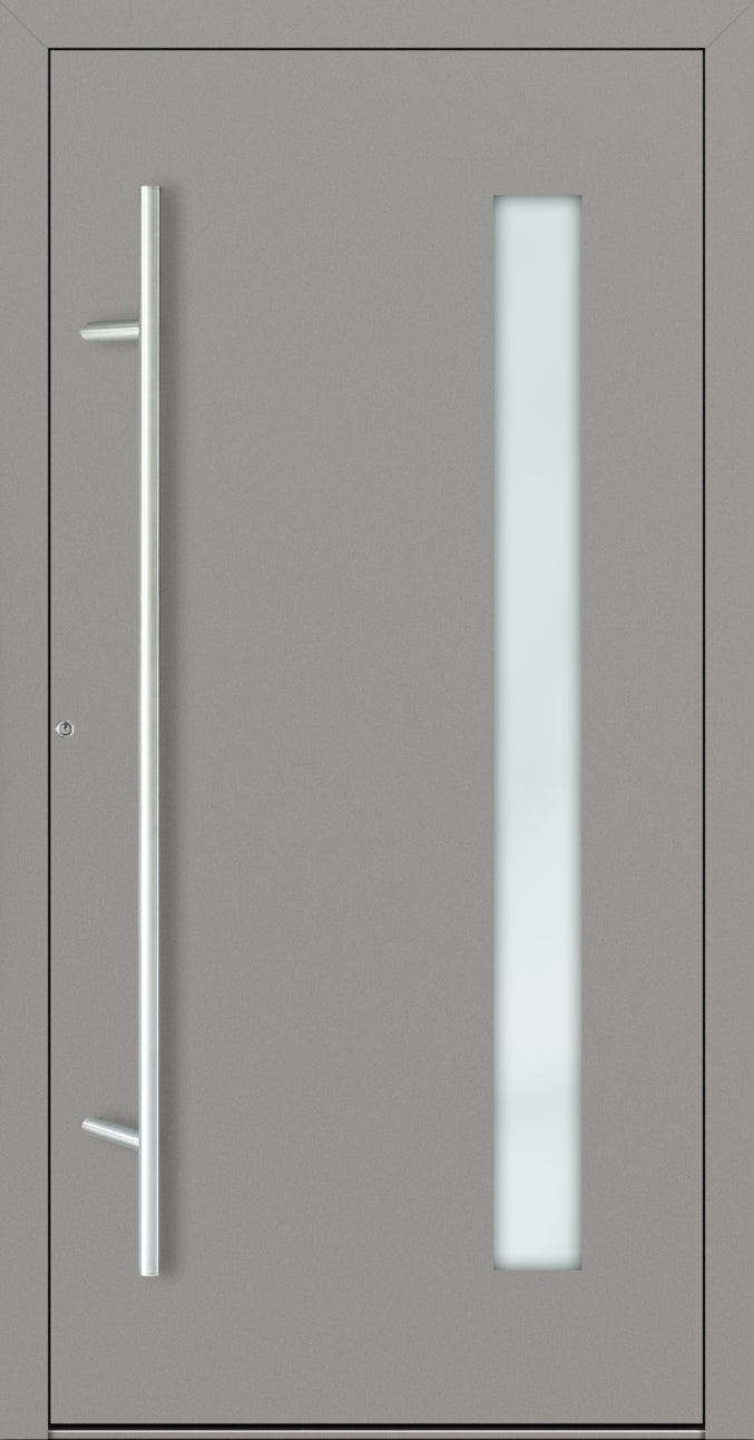 Turenwerke P90 Design 04 Aluminium Door - Grey RAL9007