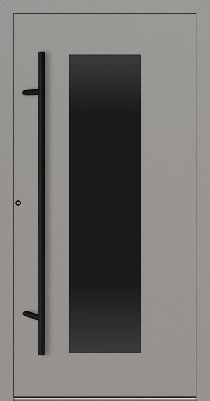Turenwerke P90 Design 28 Aluminium Door - Grey RAL9007 - Blackline