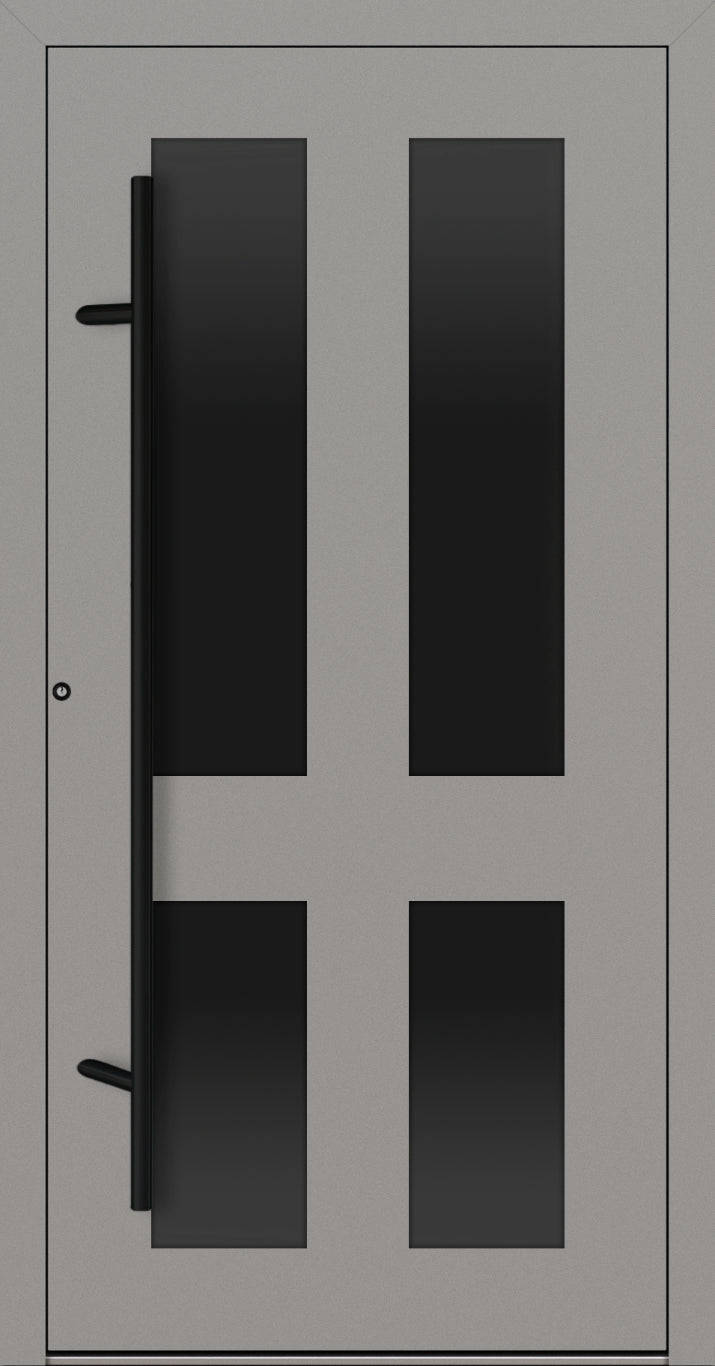 Turenwerke P90 Design 29 Aluminium Door - Grey RAL9007 - Blackline
