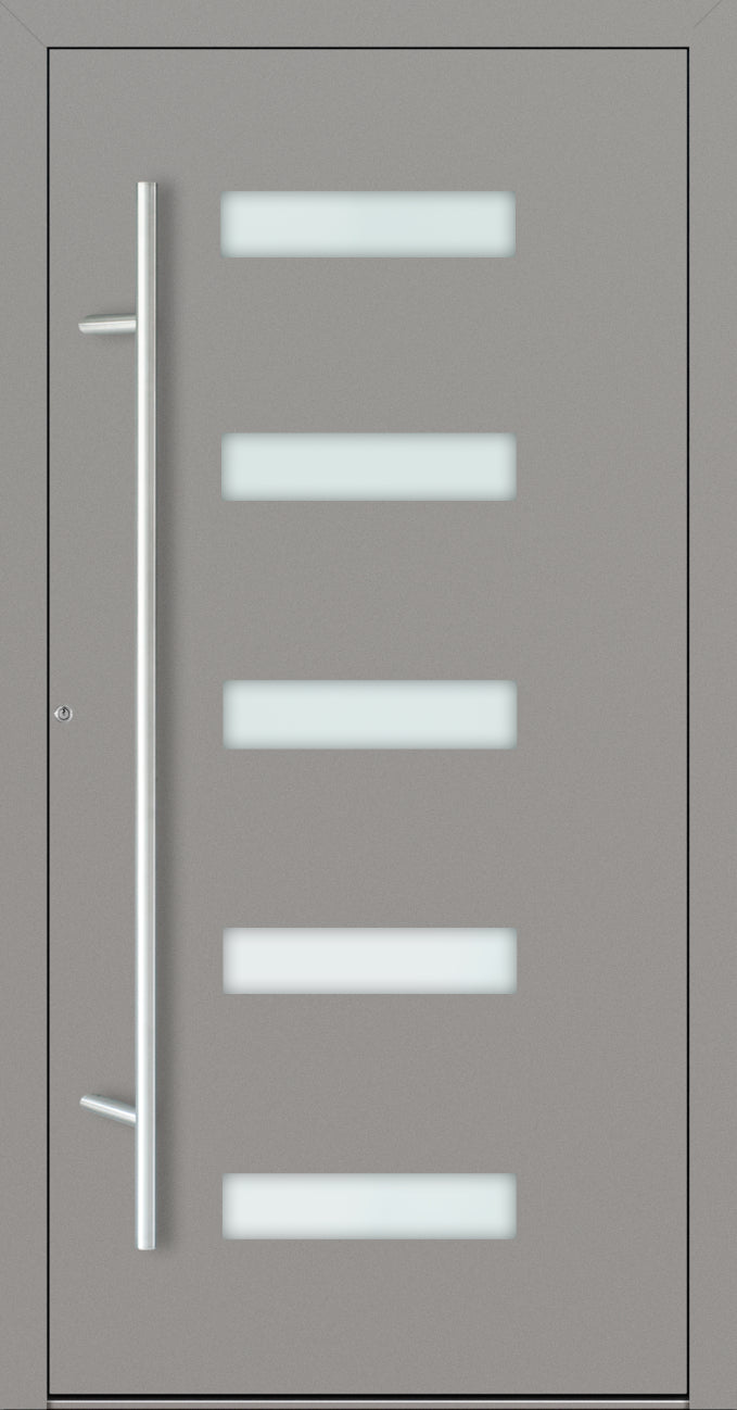 Turenwerke P90 Design 11 Aluminium Door - Grey RAL9007
