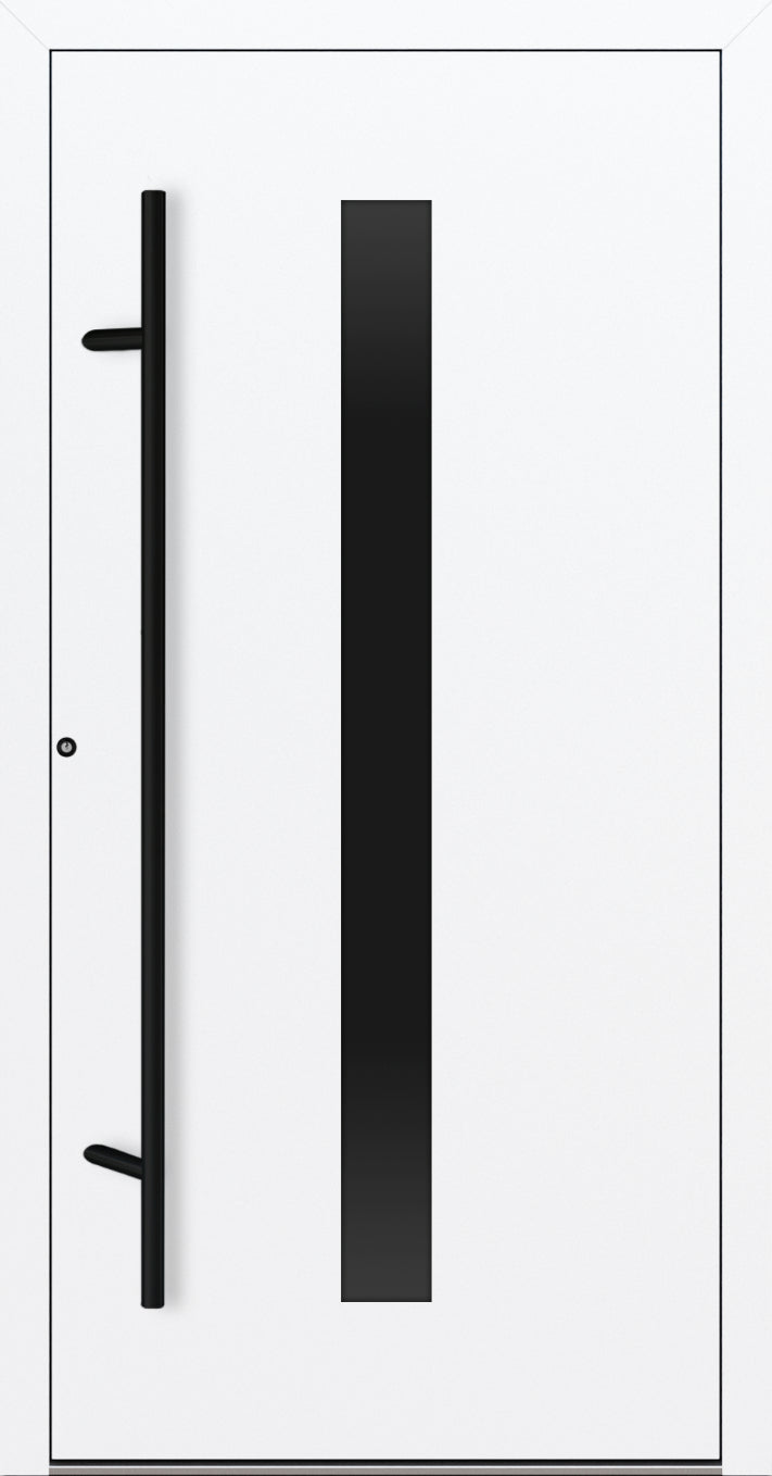 Turenwerke P90 Design 21 Aluminium Door - White RAL7016 - Blackline